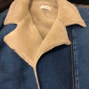 Bella dahl Comfortable fury jacket